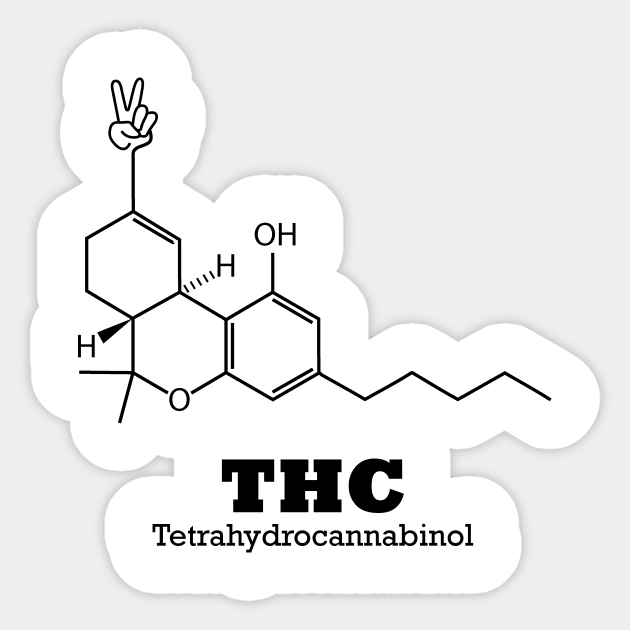 The Happy Chemical Sticker by hereticwear